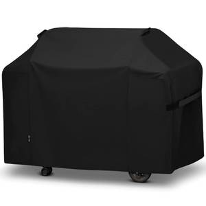 lot 1546 image: Unicook 65 Inch Grill Cover for Weber Genesis II 400 Series, 4 Burner BBQ Cover for Outdoor Grill, Heavy Duty Waterproof Fade Resistant, Compared to Weber 7131 - Retail $36