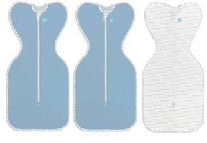 lot 7386 image: Love To Dream Swaddle UP Boy Bundle, Baby Sleep Sack, Self-Soothing Swaddles for Newborns, Improves Sleep, Snug Fit Helps Calm Startle Reflex, New Born Essentials for Baby, Blue Boy Bundle Pack