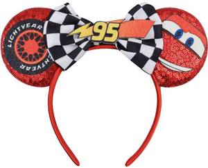 lot 13572 image: LIHELEI Mouse Ears Headband, Car Ear Headbands for Boys Birthday Party - Car Ear Headband - Retail $10