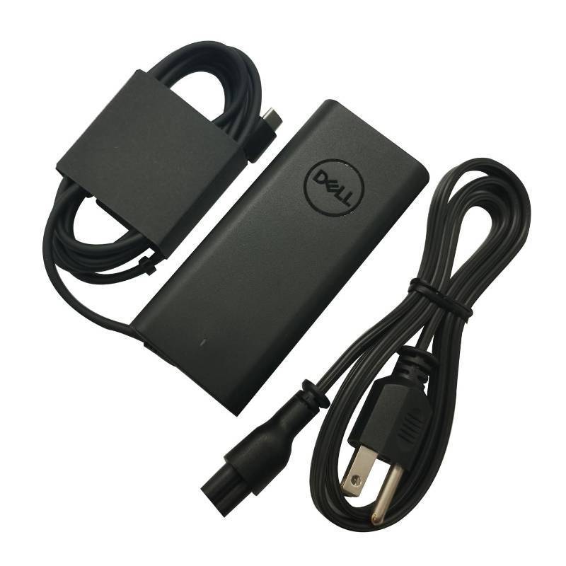 lot 15112 image: Dell Laptop Charger 65W Watt USB Type C AC Power Adapter Include Power Cord for Dell Latitude 3340 3440 3540 5340 5440 5540 7340 7440 7640 9440 2in1 - Retail $23