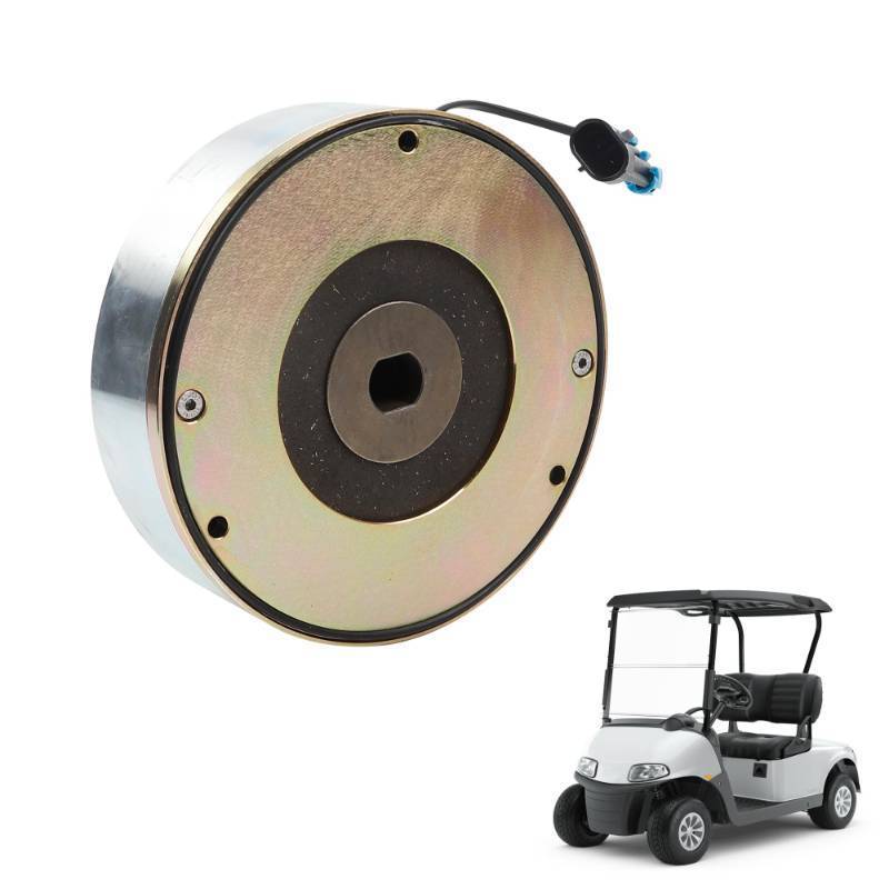 lot 15032 image: Dasbecan Golf Cart Motor Electric Brake Compatible with EZGO RXV 2008-2019 48V Electric & Elite Lithium Replace# 617766 610065 - Retail $116