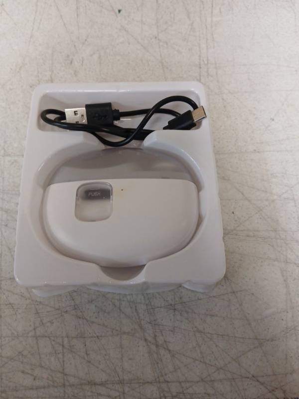 lot 7117 image: White Electronic Bidet Toilet Seat with Push Button and USB Cable