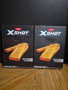 lot 101 image: Lot of 2 Zuru X-Shot Pro Foam Dart Blaster Set - Retail $15