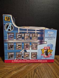 lot 105 image: Funko Pop Bitty Pop Marvel Avengers Infinity Saga 12 Pack Collector Set - Retail $25