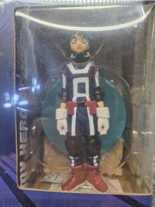 lot 120 image: My Hero Academia Collectors Box with Figure Glass Pen Sticker Notebook - Retail $25