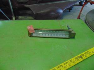 lot 4671 image: Brass Steam Gauge 