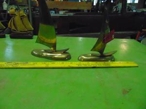Sailboat Brass Decor