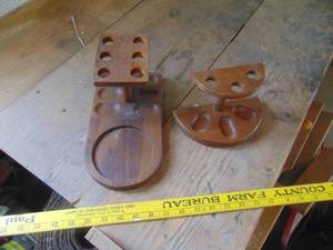 lot 4722 image: Pair of Pipe Stands
