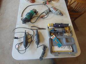 lot 4744 image: Roto-zips - Dremel - Drill and More