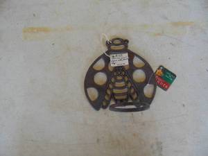 lot 4764 image: Cast Beetle - Candle Holder - Plant Holder 