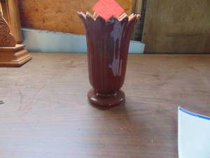 Roseville Vase w/ Shanks (salina) Tag