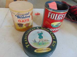 lot 4788 image: Selection of Tins and More