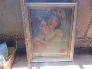 lot 4795 image: Vintage Print - 2 Women