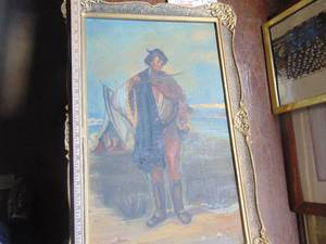 lot 4801 image: 2 Pieces - Oil on Canvas