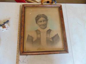 lot 4812 image: Vintage Framed Photo