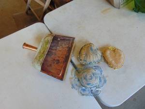 lot 4832 image: Dustpan and Pin Cushions
