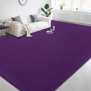 lot 63836 image: Large Modern Area Rugs for Living Room Bedroom, 6x9 Feet Dark Purple Ultra Soft Thickened Memory-Foam Indoor Rug, Comfy Aesthetic Solid Minimalist Carpets for Girls Boys Nursery Dorm Home Decor - Retail $120