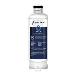 lot 72770 image: GLACIER FRESH Replacement for DA97-17376B Refrigerator Water Filters, HAF-QIN, HAF-QINEXP, DA97-08006C, RF23M8070SG, RF23M8070SR, RF23M8090SG, RF23M8090SR, RF23M8570SR, RF23M8590SG (1 Pack) - Retail $15