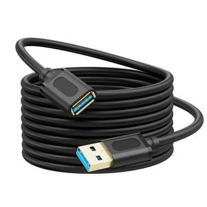 lot 72802 image: Jelly Tang USB 3.0 Extension Cable 20Ft,USB 3.0 High Speed Extender Cord Type A Male to A Female for PlayStation, Xbox, USB Flash Drive, Card Reader, Hard Drive,Keyboard, Printer, Scanner(20Ft6M) - Retail $13