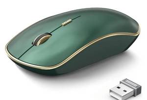 lot 72823 image: Wireless Mouse 4.3 in LED Optical Engine 1000-3200 DPI - Retail $15