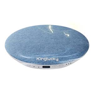 lot 72840 image: X50 Pillow Speaker for Sleeping, Built-in White Noise Sound Machine Pink Noise for Sleeping, Auto-Off Timer Portable Bluetooth Speaker Under Pillow Rechargeable for Side Sleeper, Blue - Retail $25