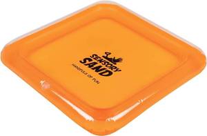 lot 72842 image: Sensory Inflatable Sand Tray for Activities - Alternative to Box, Mat, or Table - Retail $8