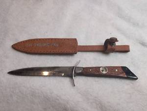 lot 3507 image: Cliff Dwellings Colo. Fixed Blade Knife with Sheath