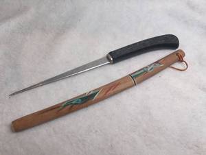 lot 3509 image: Fishing Fillet Knife with Sheath and Scabbard