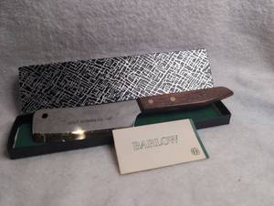 lot 3510 image: Barlow Stainless Cleaver Derby Refining Co. 1981