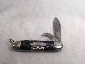 lot 3516 image: Kamp-King Folding Pocket Knife Multi-Tool Black Handle