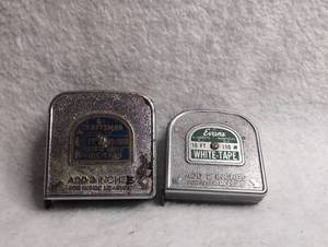 lot 3522 image: Craftsman 10 FT Wide-Tape Measure No. 3950 & Evans 10 FT White-Tape Measure Lot