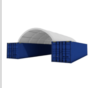 lot 9001 image: Unused Cherry Industrial Container Shelter  C2040-300g PE&nbsp