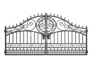 lot 3125 image: Suihe 16FT European Style Gate