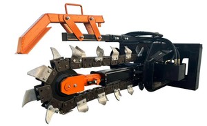 lot 15019 image: AGT Skid Steer Trencher  ECSSCT72