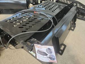 lot 7034 image: Unused CAPTOK CK-RR78 Skid Steer Rock Rake Attachment  78 Working Width&nbsp