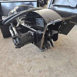 lot 7145 image: Captok Mini Skid Steer Stump Grinder  CK-SZYMJ