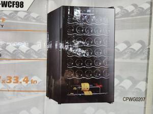 lot 2673 image: Unused Landhonor 4.5 Cubic Wine Cooler Refrigerator  LHR-WCF98