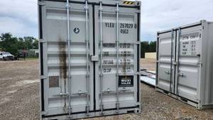 lot 2712 image: One Way Use 40 High Cube Storage Container, APPROX 102 TALL X 96 WIDE X 40 DEEP  YLEU2570200