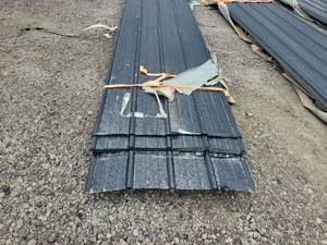lot 7023 image: Unused  Captok Galvalume Steel Siding &amp Roofing Panels  12ft Sheets  50 count