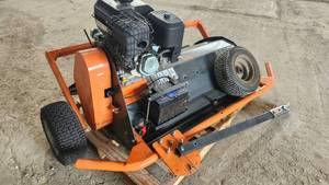 lot 299 image: Used 40 ATV Flail Mower Slasher with Briggs & Stratton Engine and Tow-Behind Side Shift TMG-AFM40