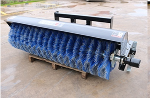 lot 2270 image: Unused JCT Skid Steer Angle Broom