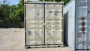 lot 2301 image: 40 High Cube Storage Container, APPROX 102 TALL X 96 WIDE X 40 DEEP  XHCU588539
