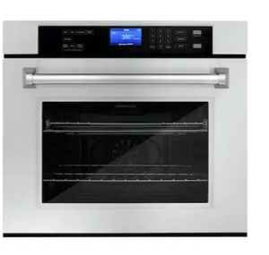 lot 529 image: Hallman 30 inch Single Electric Wall Oven, HBSGWOTC30CMSS - Retail $1,999