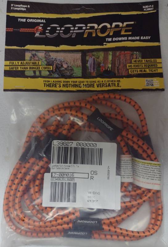 lot 303 image: Looprope 5  Rope  OrangeBlack
