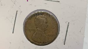lot 7 image: 1921 Lincoln Wheat Penny Coin RC50