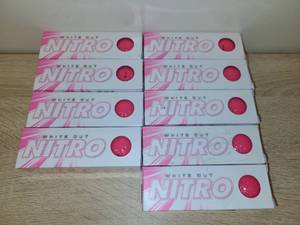 lot 23 image: White Out Nitro Golf Balls 9 Pack