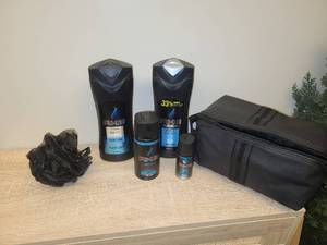 lot 30 image: Axe Phoenix Mens Grooming Set with Toiletry Bag