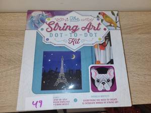 lot 49 image: The String Art Dot-to-Dot Kit by Patricia Moffett