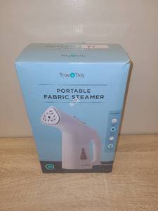 lot 81 image: True & Tidy Portable Fabric Steamer