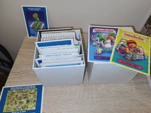 lot 94 image: Garbage Pail Kids Trading Cards Lot with Checklist